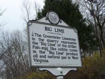Big Lime Marker. Click for full size. Big Lime Marker image. Click for full size.