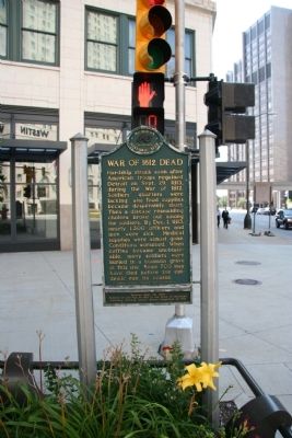 War of 1812 Dead Marker. Click for full size. War of 1812 Dead Marker image. Click for full size.