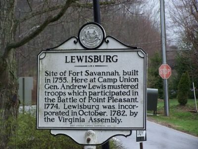 Lewisburg Marker image. Click for full size.