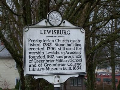 Lewisburg Marker image. Click for full size.