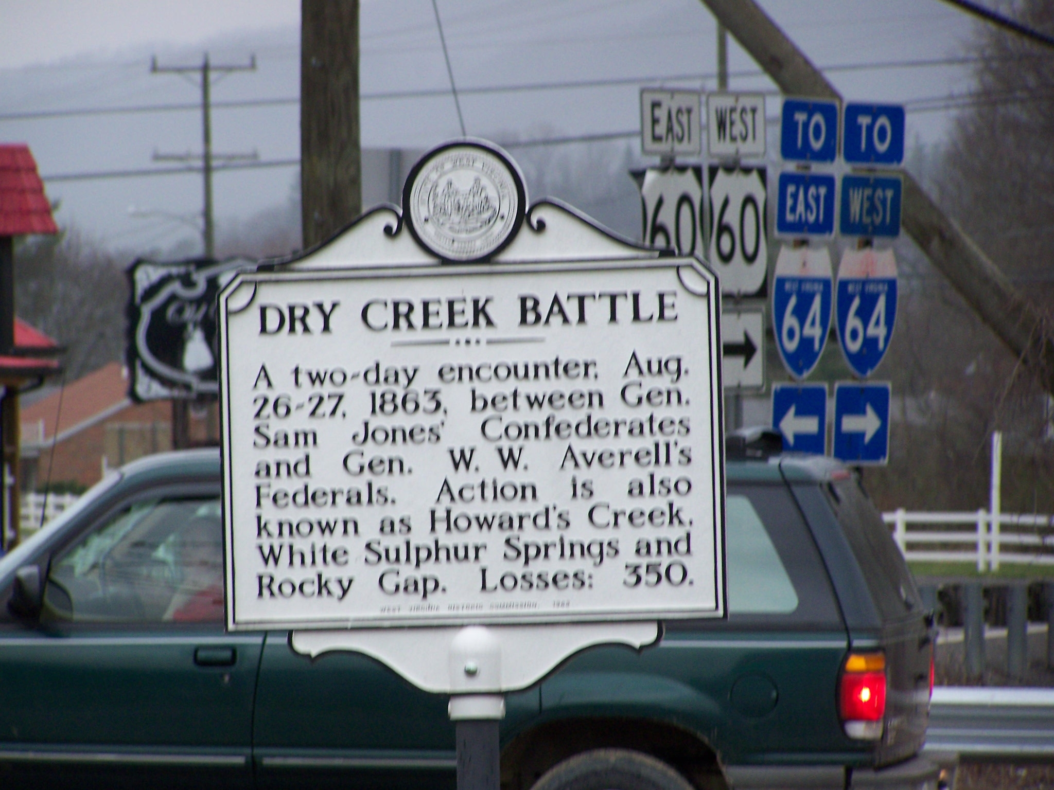 Dry Creek Battle Marker