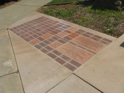 Donor Pavers at Entrance to Monument image. Click for full size.