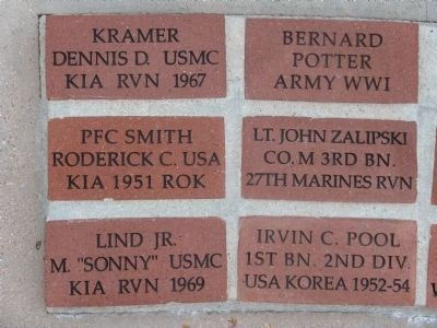 Example of Veteran & Memorial Pavers image. Click for full size.