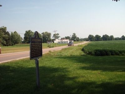 Looking North - - A Civil War Murder Marker. Click for full size. Looking North - - A Civil War Murder Marker image. Click for full size.
