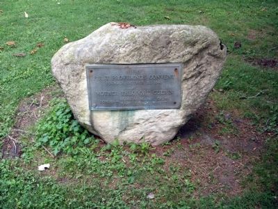 Wider View - - Site of First Providence Convent Marker. Click for full size. Wider View - - Site of First Providence Convent Marker image. Click for full size.
