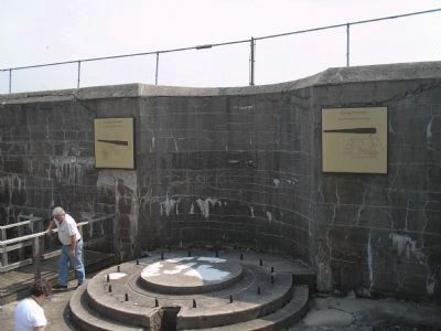 Battery Harker Gun Emplacement. Click for full size. Battery Harker Gun Emplacement image. Click for full size.