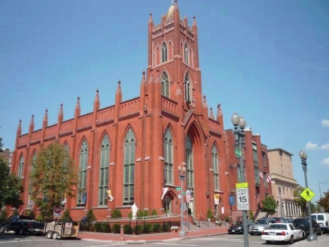 Immaculate Conception Catholic Church at 8th and N Streets image. Click for full size.