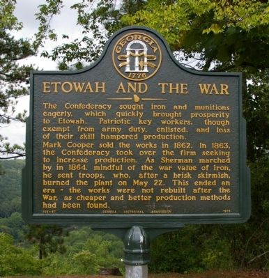 Etowah and the War Marker image. Click for full size.