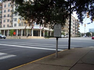 Blossom Street Marker, looking north at intersection image. Click for full size.