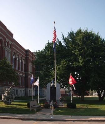 Another Memorial - N/W Corner of Courthouse Lawn image. Click for full size.