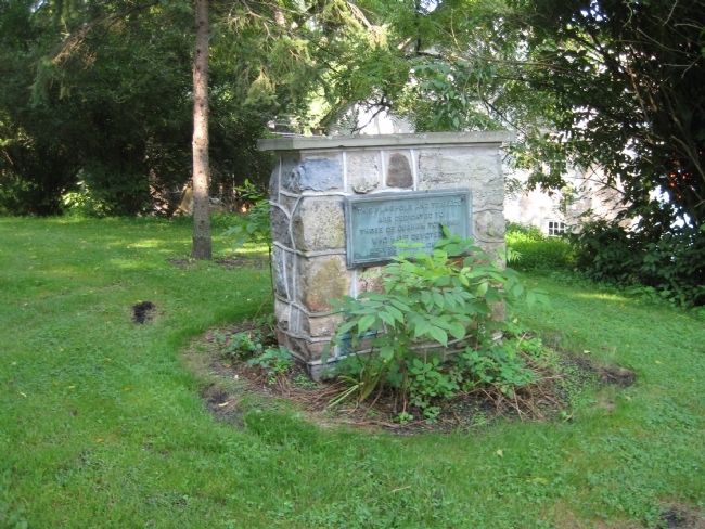 This Flagpole and Terrace Marker. Click for full size. This Flagpole and Terrace Marker image. Click for full size.