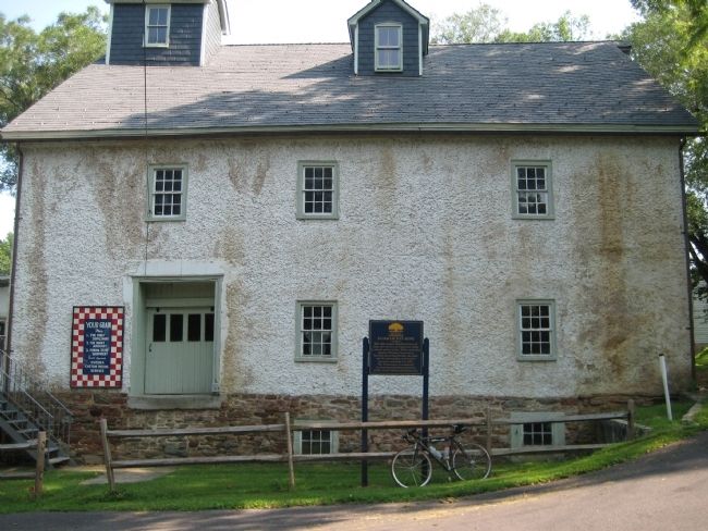 Durham Bat Mine Marker - Front of Durham Mill. Click for full size. Durham Bat Mine Marker - Front of Durham Mill image. Click for full size.
