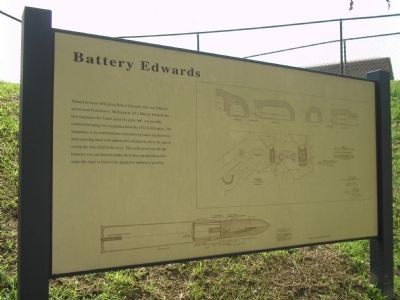 Battery Edwards Marker. Click for full size. Battery Edwards Marker image. Click for full size.