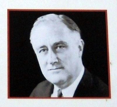 Image of "FDR" on Marker image. Click for full size.
