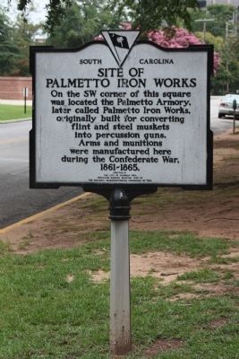 Site of Palmetto Iron Works Marker image. Click for full size.