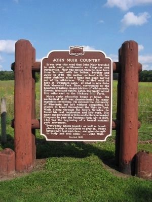 John Muir Country Marker. Click for full size. John Muir Country Marker image. Click for full size.