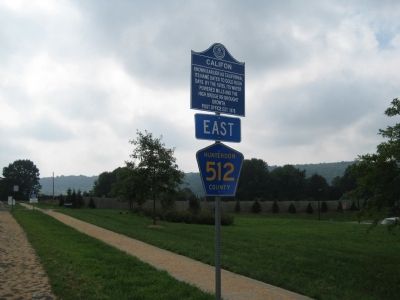 Califon Marker. Click for full size. Califon Marker image. Click for full size.