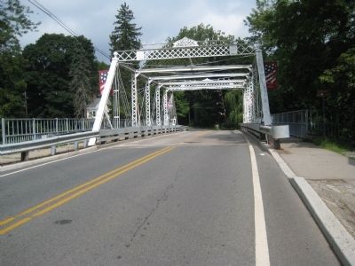 Bridge over the South Branch of the Raritan River at Califon. Click for full size. Bridge over the South Branch of the Raritan River at Califon image. Click for full size.