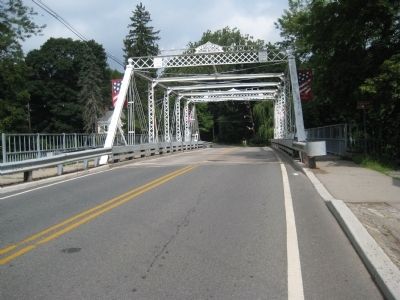 Bridge over the South Branch of the Raritan River at Califon image. Click for full size.