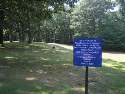 Marker in Rifle Camp Park image. Click for full size.
