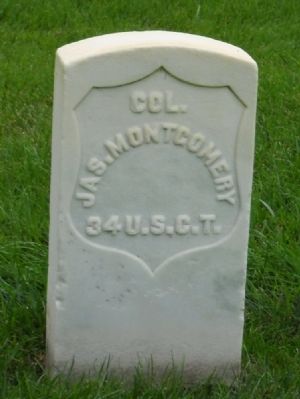 Headstone of James Montgomery. Click for full size. Headstone of James Montgomery image. Click for full size.