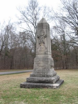2nd Indiana Cavalry Regiment Monument image. Click for full size.