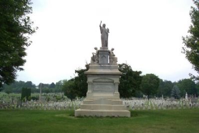 1889 Johnstown Flood Unidentified Dead Memorial and Graves. Click for full size. 1889 Johnstown Flood Unidentified Dead Memorial and Graves image. Click for full size.