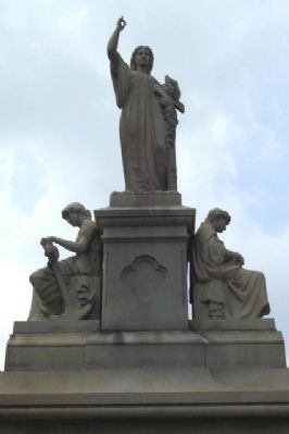 1889 Johnstown Flood Unidentified Dead Statuary. Click for full size. 1889 Johnstown Flood Unidentified Dead Statuary image. Click for full size.