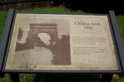 Chapin Arch Marker image. Click for full size.