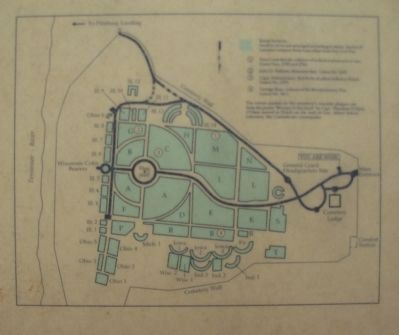 Map of the Cemetery. Click for full size. Map of the Cemetery image. Click for full size.
