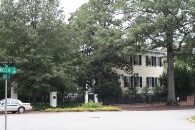 Richland Street and Lincoln Street, Governors Mansion. Click for full size. Richland Street and Lincoln Street, Governors Mansion image. Click for full size.