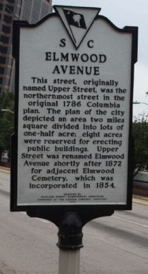Elmwood Avenue Marker image. Click for full size.