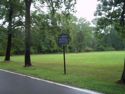 Marker on Chimney Rock Road. Click for full size. Marker on Chimney Rock Road image. Click for full size.
