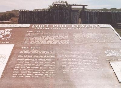 Fort Phil Kearny Marker image. Click for full size.