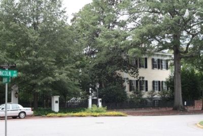 Caldwell-Boylston House<br>Lincoln and Richland Streets entrance image. Click for full size.