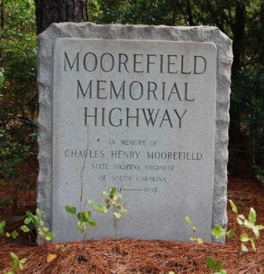 Moorefield Memorial Highway Marker. Click for full size. Moorefield Memorial Highway Marker image. Click for full size.