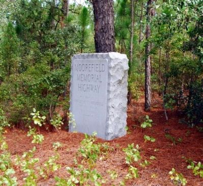 Moorefield Memorial Highway Marker. Click for full size. Moorefield Memorial Highway Marker image. Click for full size.