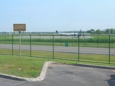Dalessondro Boulevard Marker @ Albany Airport image. Click for full size.