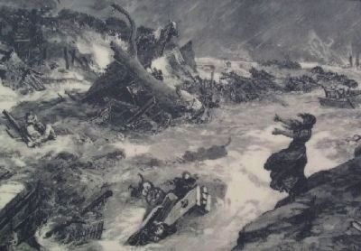 <i>Harper's Weekly</i> Engraving on Marker. Click for full size. <i>Harper's Weekly</i> Engraving on Marker image. Click for full size.