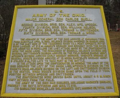 Army of the Ohio Tablet image. Click for full size.