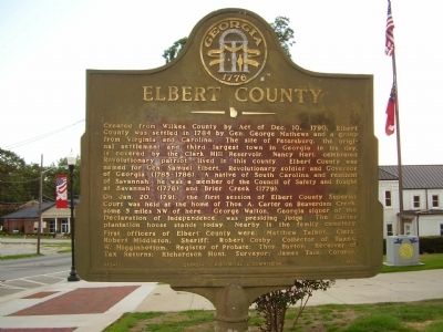 Elbert Countt Marker. Click for full size. Elbert Countt Marker image. Click for full size.