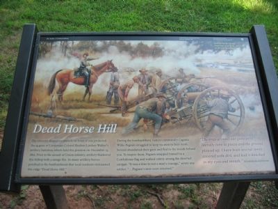 Dead Horse Hill Marker. Click for full size. Dead Horse Hill Marker image. Click for full size.
