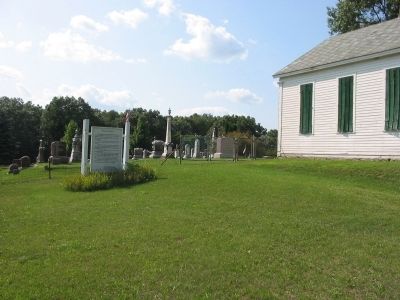 The Wee White Kirk Marker image. Click for full size.