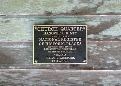 National Register Plaque. image. Click for full size.