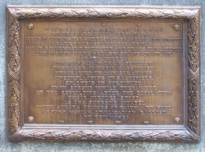 Monument to South Carolina Women of the Confederacy Marker, east face. Click for full size. Monument to South Carolina Women of the Confederacy Marker, east face image. Click for full size.