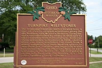 Turnpike Milestones Marker. Click for full size. Turnpike Milestones Marker image. Click for full size.