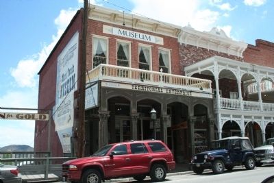 The Territorial Enterprise and Mark Twain Museum. Click for full size. The Territorial Enterprise and Mark Twain Museum image. Click for full size.