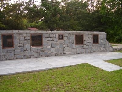 Memorial Park History Marker image. Click for full size.