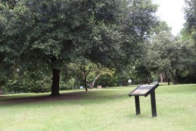 Battle of Eutaw Springs Marker, at the battleground image. Click for full size.