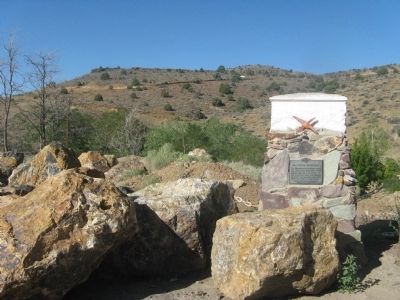 Ill-Fated Brothers Marker and Surrounding Terrain image. Click for full size.
